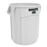 Rubbermaid FG262000BLUE 20 gallon Brute Trash Can - Plastic, Round thumbnail 3