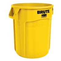 Rubbermaid FG262000BLUE 20 gallon Brute Trash Can - Plastic, Round thumbnail 4