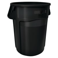 Rubbermaid FG263200RED 32 gallon Brute Trash Can - Plastic, Round thumbnail 5