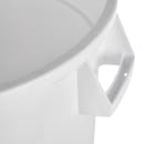 Rubbermaid FG263600WHT 32 gal ProSave BRUTE Container with Dolly - White thumbnail 3