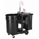 Rubbermaid FG264360BLA 44 gal Multiple Material Recycle Bin - Indoor/Outdoor thumbnail 2