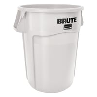 Rubbermaid FG264360GRAY 44 gallon Brute Trash Can - Plastic, Round thumbnail 11