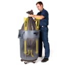 Rubbermaid FG264360GRAY 44 gallon Brute Trash Can - Plastic, Round thumbnail 2