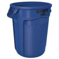 Rubbermaid FG264360RED 44 gallon Brute Trash Can - Plastic, Round thumbnail 7