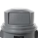 Rubbermaid FG265788GRAY Round Dome Trash Can Lid - Plastic, Gray thumbnail 4