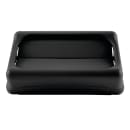 Rubbermaid FG267360BLA Rectangle Swing Top Trash Can Lid - Plastic, Black thumbnail 4