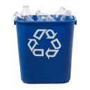 Rubbermaid FG295573BLUE 3 2/5 gal Multiple Material Recycle Bin - Indoor thumbnail 4