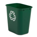 Rubbermaid FG295606GRN 7 gal Multiple Material Recycle Bin - Indoor thumbnail 3