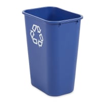 Rubbermaid FG295673BLUE 7 gal Multiple Material Recycle Bin - Indoor thumbnail 10