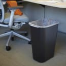 Rubbermaid FG295700BLA 10 3/10 gal Multiple Material Recycle Bin - Indoor thumbnail 4