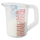 Rubbermaid FG321500CLR 1 pt Bouncer Measuring Cup - Clear Poly thumbnail 3
