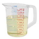 Rubbermaid FG321600CLR 1 qt Bouncer Measuring Cup - Clear Poly thumbnail 3