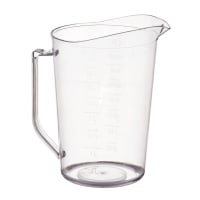 Rubbermaid FG321800CLR 4 qt Bouncer Measuring Cup - Clear Poly thumbnail 6