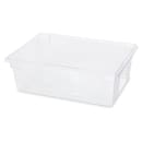 Rubbermaid FG330000CLR 12 1/2 gal Food/Tote Box - Clear Poly thumbnail 3