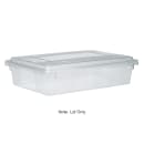 Rubbermaid FG330200CLR Food/Tote Box Lid - 26x18" Clear Poly thumbnail 4