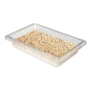 Rubbermaid FG330700CLR 2 gal Food/Tote Box - 18x12x3 1/2" Clear Poly thumbnail 4