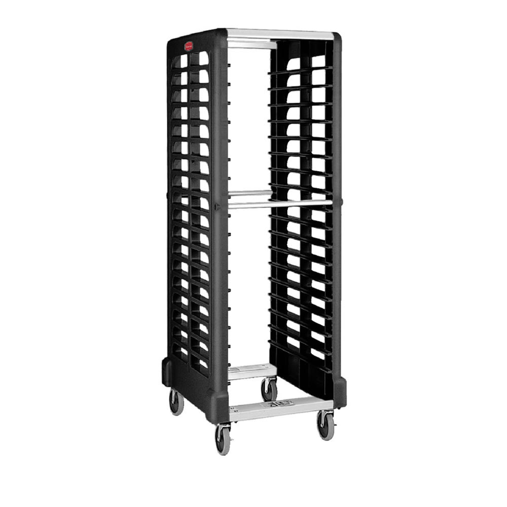 Rubbermaid FG332000BLA 23 3/4"W 18 Sheet Pan Rack w/ 2" Bottom Load Slides