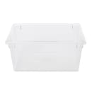 Rubbermaid FG332800CLR 16 5/8 gal Food/Tote Box - 26x18x12" Clear Poly thumbnail 2