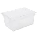 Rubbermaid FG332800CLR 16 5/8 gal Food/Tote Box - 26x18x12" Clear Poly thumbnail 3
