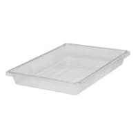 Rubbermaid FG332800CLR 16 5/8 gal Food/Tote Box - 26x18x12" Clear Poly thumbnail 4