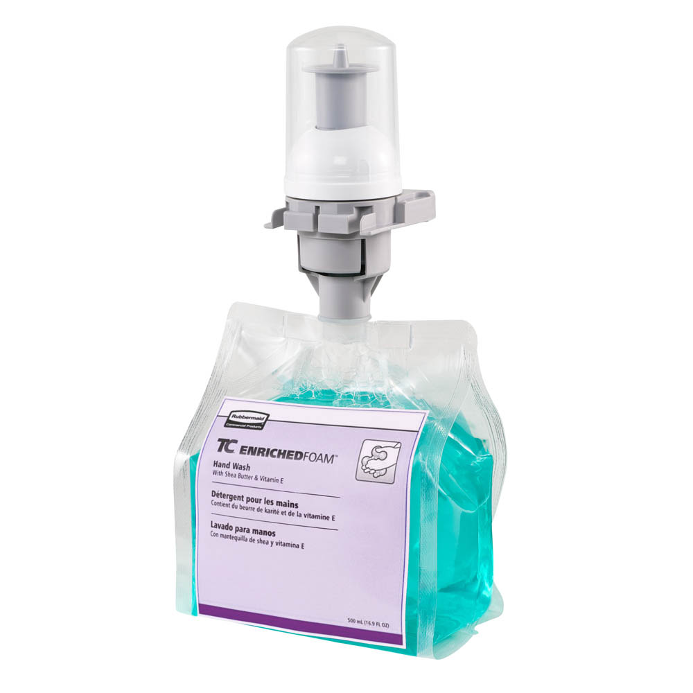 Rubbermaid 3486561 500 ml Foam Lotion Hand Wash - Vanilla/White Peach Scent