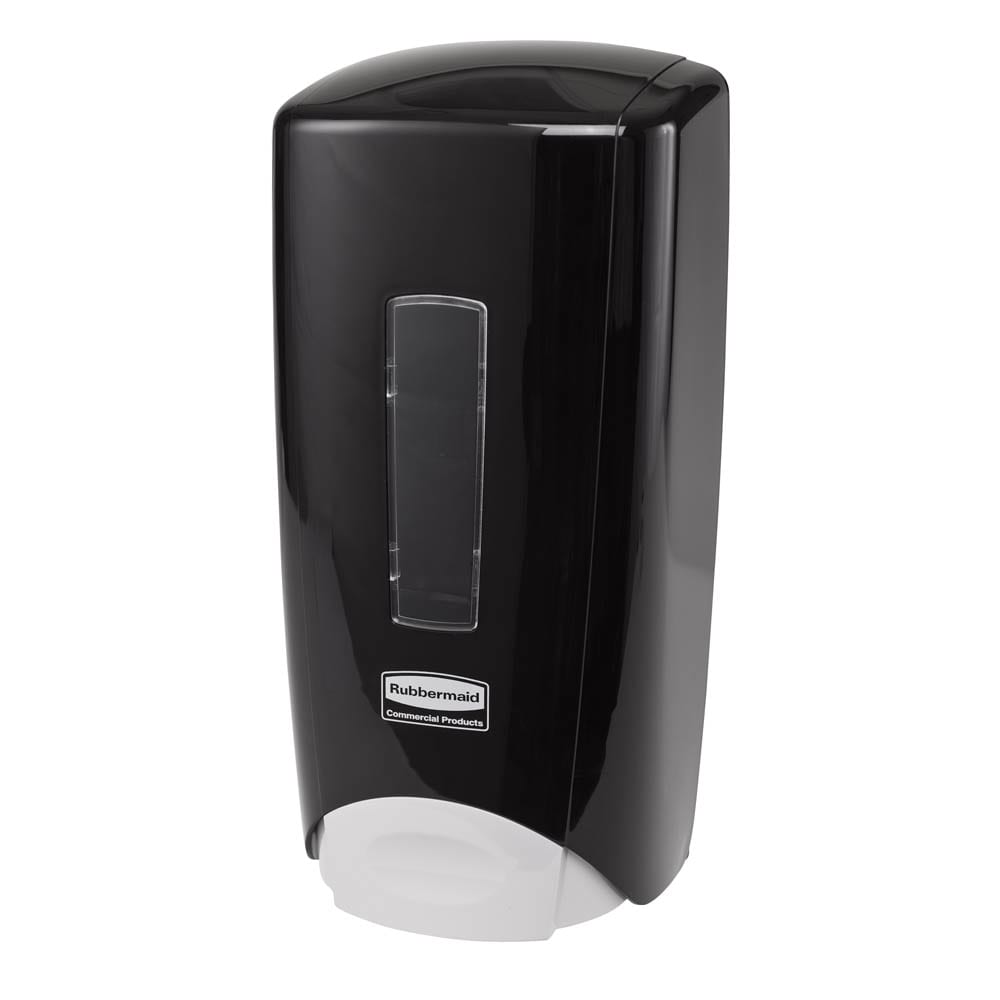 Rubbermaid 3486592 Manual Skin Care Dispenser - 1000/1300 ml Wall Mount, Black