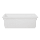 Rubbermaid FG350000WHT 12 1/2 gal Food/Tote Box - 26x18x9" White Poly thumbnail 2