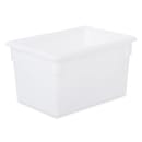 Rubbermaid FG350100WHT 21 1/2 gal Food/Tote Box - 26x18x15" White Poly thumbnail 3