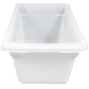 Rubbermaid FG350400WHT 5 gal Food/Tote Box - 18x12x9" White Poly thumbnail 4