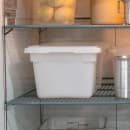 Rubbermaid FG350400WHT 5 gal Food/Tote Box - 18x12x9" White Poly thumbnail 7