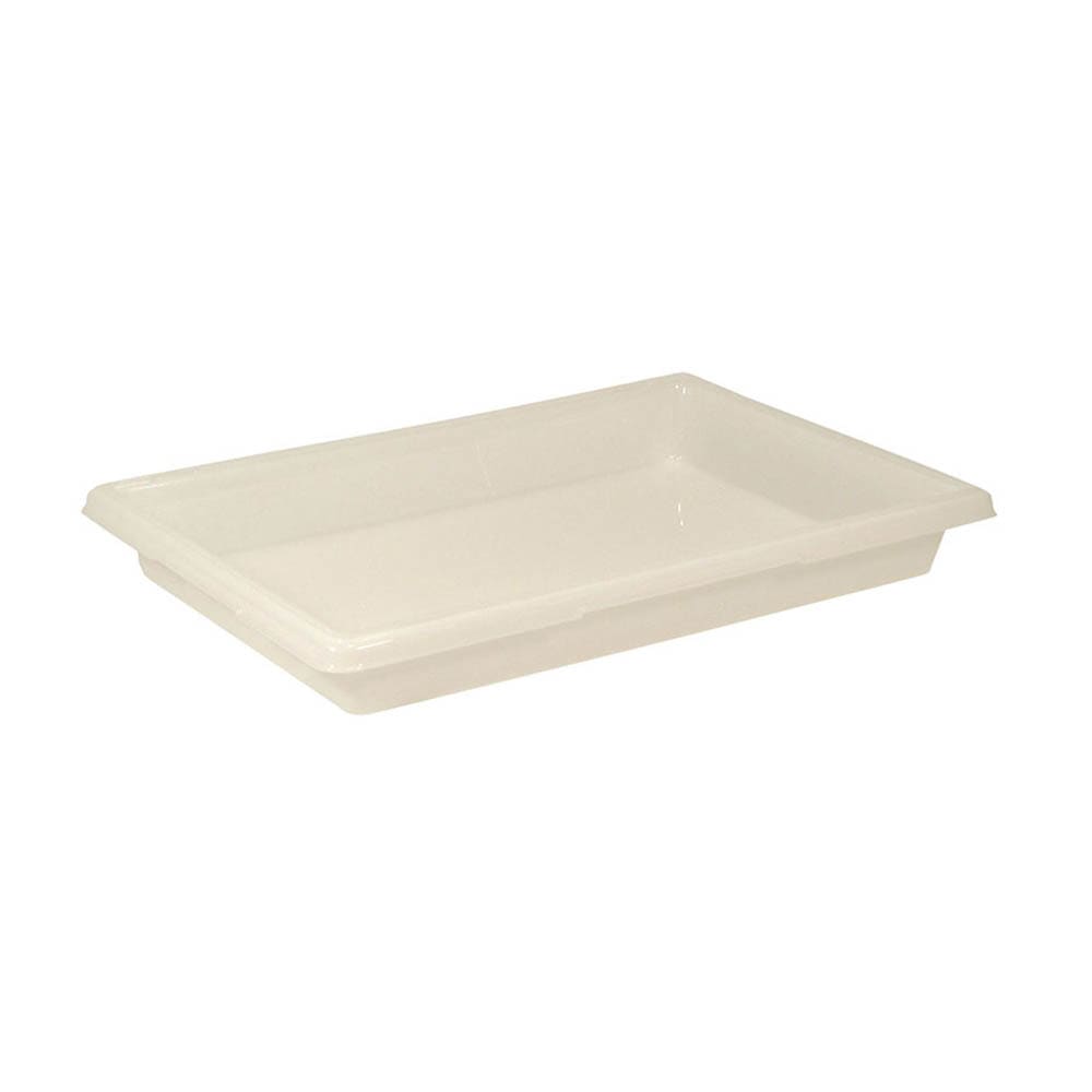 Rubbermaid FG350600WHT 5 gal Food/Tote Box - 26x18x3 1/2" White Poly