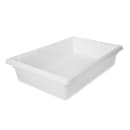Rubbermaid FG350800WHT 8 1/2 gal Food/Tote Box - 26x18x6" White Poly thumbnail 3