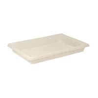 Rubbermaid FG350800WHT 8 1/2 gal Food/Tote Box - 26x18x6" White Poly thumbnail 7