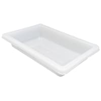 Rubbermaid FG350900WHT 3 1/2 gal Food/Tote Box - 18x12x6" White Poly thumbnail 3