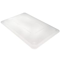 Rubbermaid FG351000WHT Food/Tote Box Lid - 18x12" White Poly thumbnail 2