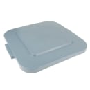 Rubbermaid FG353900GRAY Square Flat Trash Can Lid - Plastic, Gray thumbnail 4