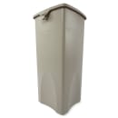 Rubbermaid FG356988BEIG 23 gallon Commercial Trash Can - Plastic, Square thumbnail 3