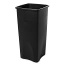 Rubbermaid FG356988BLA 23 gallon Commercial Trash Can - Plastic, Square thumbnail 2