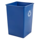 Rubbermaid FG395873BLUE 35 gal Multiple Material Recycle Bin - Indoor thumbnail 3
