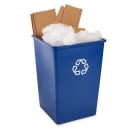 Rubbermaid FG395873BLUE 35 gal Multiple Material Recycle Bin - Indoor thumbnail 4