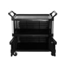 Rubbermaid FG409500BLA Equipment Cart w/ 300 lb Capacity, Black thumbnail 3