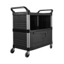 Rubbermaid FG409500BLA Equipment Cart w/ 300 lb Capacity, Black thumbnail 4