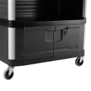 Rubbermaid FG409500BLA Equipment Cart w/ 300 lb Capacity, Black thumbnail 7