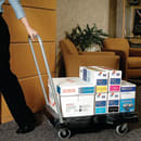 Rubbermaid FG440000BLA 250 lb Platform Truck - 32 1/2"L x 20 1/2"W thumbnail 3