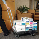 Rubbermaid FG440100BLA 500 lb Platform Truck - 32 1/2"L x 20 1/2"W thumbnail 11