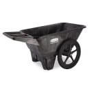 Rubbermaid FG564200BLA Trash Cart w/ 300 lb Capacity, Black thumbnail 2