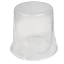 Rubbermaid FG572124CLR 4 qt Round Storage Container - Clear Poly thumbnail 4