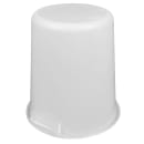 Rubbermaid FG572400WHT 8 qt Round Storage Container - White Poly thumbnail 4