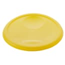 Rubbermaid FG572500YEL 10 3/10" Round Storage Container Lid - Yellow Poly thumbnail 2