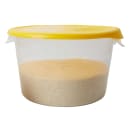 Rubbermaid FG572624CLR 12 qt Round Storage Container - Clear Poly thumbnail 2